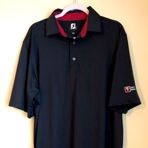 Men’s FootJoy Polo - Size Large - Black